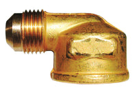 JMF 1/2 in. Flare x 1/2 in. Dia. Female Brass Elbow (Pack of 2)