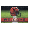 NFL - Cincinnati Bengals Rubber Door Mat - 18in. x 30in.