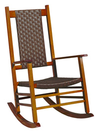 Jack Post  1  Brown  Wood  Knollwood  Rocker Chair