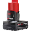 Milwaukee M12 XC XC 12 V 3 Ah Lithium-Ion High Capacity Battery Pack 1 pc