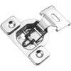 Belwith Products Llc Overlay Polished Nickel Steel Concealed Face Frame 1/2 in.