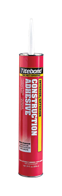 Titebond Synthetic Elastomeric Polymer Construction Adhesive 28 oz