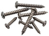 National Hardware 1.5 in. L Polished Chrome Steel Bracket Screws (Pack of 6)