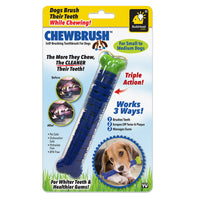 Bulbhead Chewbrush Blue Dog Self Brushing Toothbrush 1 pk