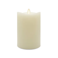 Matchless Darice Ivory Vanilla Honey Scent Pillar Flameless Flickering Candle 5.5 in. H x 3.5 in. Dia. (Pack of 4)