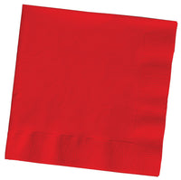 Creative Converting 661031B Classic Red 2 Ply Lunch Napkins 50 Count                                                                                  