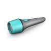 Rayovac Brite Essentials 18 lm Gray/Turquoise LED Flashlight AA Battery