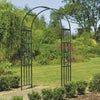 Gardman 82 in. H Black Steel Arbor