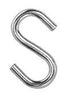 Campbell Zinc-Plated Silver Carbon Steel S-Hook 6 pk