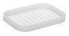 iDesign 5 in. L X 3.5 in. W X 0.5 in. H Silicone Soap Dish