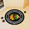 NHL - Chicago Blackhawks Hockey Puck Rug - 27in. Diameter