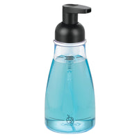 Interdesign 50107 14 Oz Clear & Black Foam Soap Pump