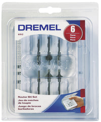 Dremel 692 6-Piece High Speed Router Bit Set                                                                                                          