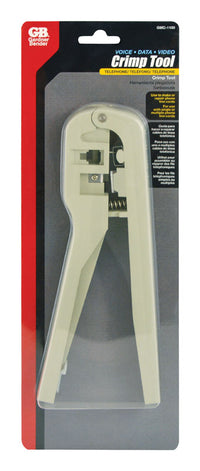 Gardner Bender 8 in.   Telephone Crimp Tool Silver 1 pk