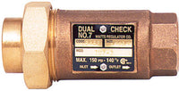 Backflow Preventer, Dual Check Valve, .75-In.