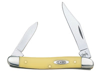 Case Pen Yellow Chrome Vanadium 3.38 in. Pocket Knife