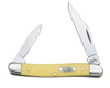 Case Pen Yellow Chrome Vanadium 3.38 in. Pocket Knife