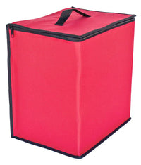 Ornament Storage Tub, Red, Holds 48