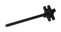 Hansen Global  The ToolHanger  1/4 in. W x 3 in. D Black  Plastic  Socket/Tool Hanger