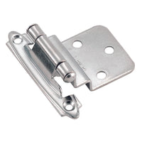 Amerock  2.75 in. L Polished Chrome  Cabinet Hinge  2 pk