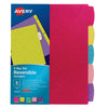 Avery Big Tab Assorted Binder Dividers 1 pk