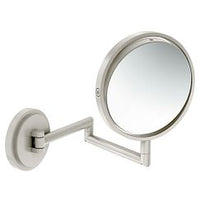 BRUSHED NICKEL 5X MAGNIFYING MIRROR