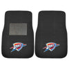 NBA - Oklahoma City Thunder Embroidered Car Mat Set - 2 Pieces