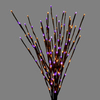 Celebrations Halloween Orange & Purple 32 in. LED Prelit Burst Halloween Decor