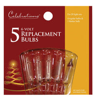 Celebrations  Mini  Incandescent  Light Set  Clear  5 lights