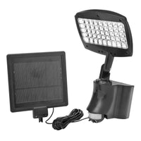 Designers Edge Motion-Sensing Solar Powered LED Bronze Floodlight