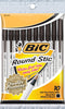 Bic GSMP101-BLK Black Round Stic™ Ballpoint Pen (Pack of 12)