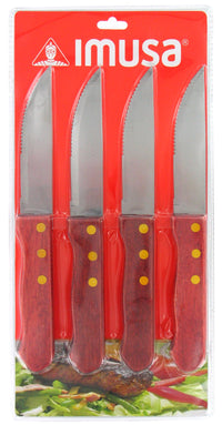 Imusa IMU-71014 Steak Knife 4 Piece Set