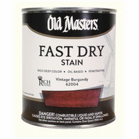 Old Masters Professional Semi-Transparent Vintage Burgundy Oil-Based Alkyd Fast Dry Wood Stain