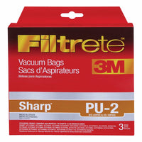 3M Filtrete Vacuum Bag For attaches to vacuum 3 pk