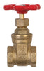 Threaded Gate Valve, Lead-Free Brass, 1/2-In.