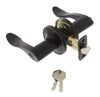 Ultra Security Plus Lexington Oil Rubbed Bronze Entry Lever KW1 1-3/4 in.