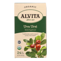 Alvita Teas Organic Uva Ursi Tea Bags - 24 Bags