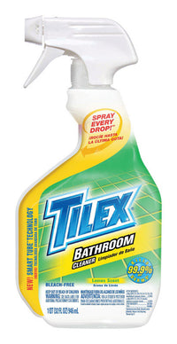 Tilex Bathroom Cleaner Lemon Scent Trigger Spray 32 Oz (Case of 9)