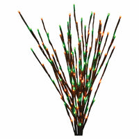 LED Branch Light, Black with Orange & Green Lights, 140-Ct., 36-In.