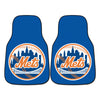 MLB - New York Mets Carpet Car Mat Set - 2 Pieces