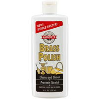 Hopes Non-Acid and No Harsh Abrasives Innovative Odorless Formula Brass Polish 8 oz.