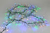 Holiday Bright Lights Big Seed Fairy Micro Light Cluster Ligths - Garlands, 420L Green Cord / Multi Color Lights