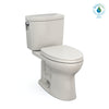 TOTO® Drake® II 1G® Two-Piece Elongated 1.0 GPF Universal Height Toilet with CEFIONTECT and SS124 SoftClose Seat, WASHLET+ Ready, Sedona Beige - MS454124CUFG#12