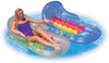 Intex King Kool Assorted Colors Vinyl Adult Inflatable Pool Floating Lounger 63 L x 33.5 W in.