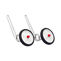 Bell Sports  Steel  Training Wheels  White/Silver