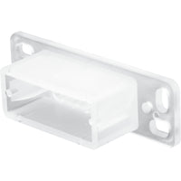 Prime-Line Plastic Drawer Track Back Plate 2 pk