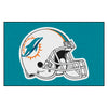 NFL - Miami Dolphins Helmet Rug - 19in. x 30in.