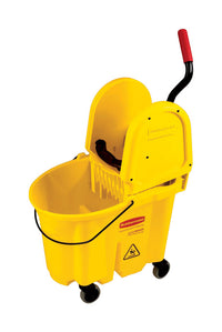 Rubbermaid 35 qt Wringer Bucket Yellow