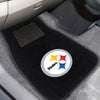 NFL - Pittsburgh Steelers Embroidered Car Mat Set - 2 Pieces