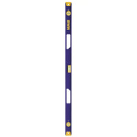 Irwin 48 in. Aluminum I-Beam Level 3 vial